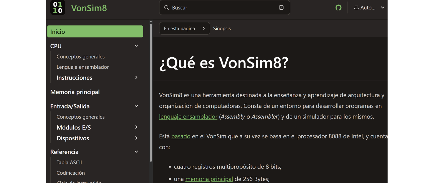 Documentación on line